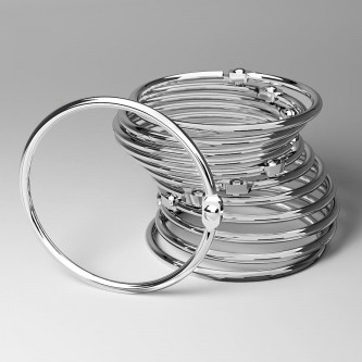 Кольца для шторы в ванную IDDIS Elegante RM03CHOi15 Кольца для шторы в ванную IDDIS Elegante RM03CHOi15