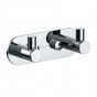 Планка на 2 крючка в ванную AQUATEK Европа AQ4102CR