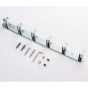Планка на 6 крючков в ванную AQUATEK Европа AQ4124CR