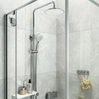 Термостат GROHE Atrio Ypsilon 34010000 с душевым гарнитуром IDDIS
