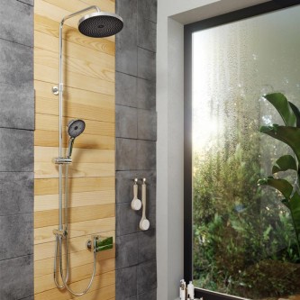 Термостат для душа GROHE Grohtherm 34143003 с гарнитуром IDDIS