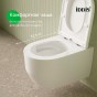 Унитаз подвесной безободковый IDDIS Aiger Q AIQRDSEi25