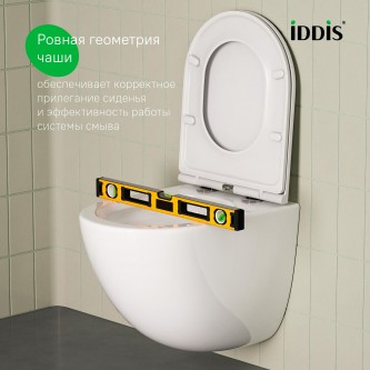 Унитаз подвесной безободковый торнадо IDDIS Axes AXERDSEi25