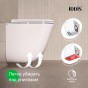 Унитаз подвесной безободковый IDDIS Torr Q TOQFDSEi25