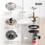 Сифон для кухонной мойки IDDIS Optima Home 900CVG0P10VD