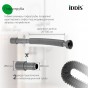 Сифон для кухонной мойки IDDIS Optima Home 900CVG0P10VD