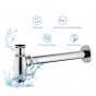Сифон для раковины без выпуска AQUATEK AQ6014CR