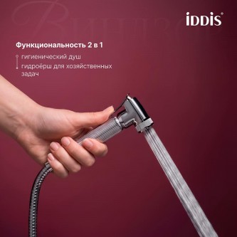 Гигиенический душ со смесителем встраиваемый IDDIS Виндзор WINSBR0i08
