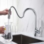 Смеситель для кухни с выдвижным изливом AQUATEK Европа AQ1384CR