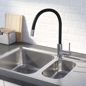 Смеситель для кухни с гибким изливом IDDIS Kitchen K36SBJBi05