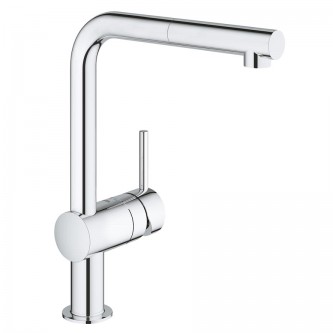 Смеситель для кухни с выдвижным изливом GROHE Minta 32168000
