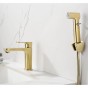 Смеситель для раковины с гигиеническим душем AQUATEK Альфа AQ1912BG