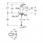 Смеситель для раковины GROHE Euroeco 24266001