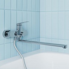 Смеситель для ванны с длинным изливом IDDIS Минт MNTSBL2i10WA