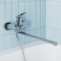 Смеситель для ванны с длинным изливом IDDIS Минт MNTSBL2i10WA