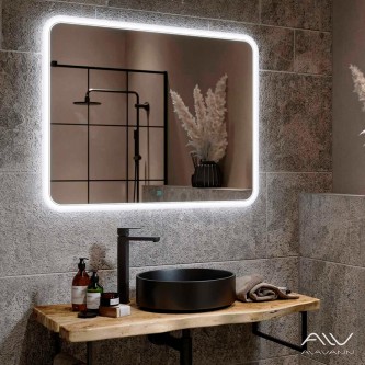 Зеркало в ванную с подсветкой Alavann 90 Anna ALV0020001