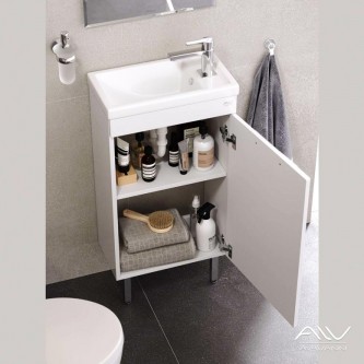 Тумба с раковиной для туалета Alavann 45 Azzoro ALV0967000