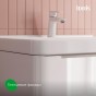 Тумба с раковиной для ванной подвесная IDDIS Cloud X CLX80W0i95K