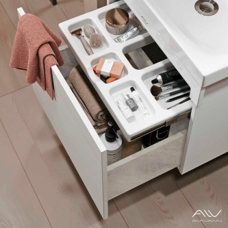 Тумба с раковиной для ванной подвесная Alavann 60 Cosmetic ALV1035000
