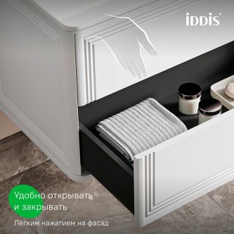Тумба с раковиной для ванной IDDIS 80 Oxford Neo OXN80W0i95K