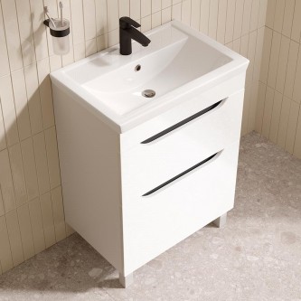 Тумба с раковиной для ванной напольная IDDIS 60 Ray RAY60WFi95K