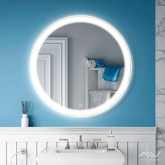 Зеркало в ванную с подсветкой Alavann 100 Solis ALV0748003