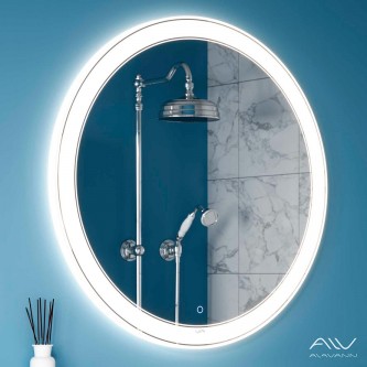 Зеркало в ванную с подсветкой Alavann 100 Solis ALV0748003
