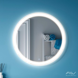 Зеркало в ванную с подсветкой Alavann 70 Solis ALV0757003