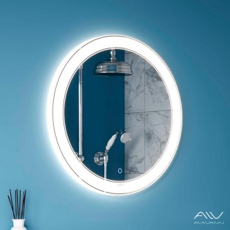 Зеркало в ванную с подсветкой Alavann 70 Solis ALV0757003