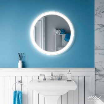 Зеркало в ванную с подсветкой Alavann 70 Solis ALV0757003