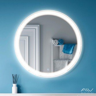 Зеркало в ванную с подсветкой Alavann 80 Solis ALV0117009