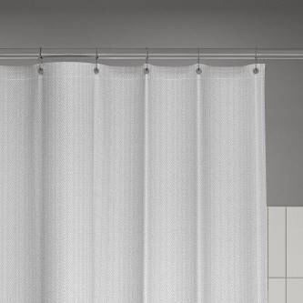 Штора для ванны белая IDDIS Décor DL01P18i11