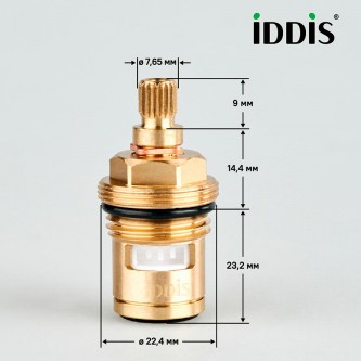 Кран-букса для смесителя IDDIS Optima Home 998CR461SM