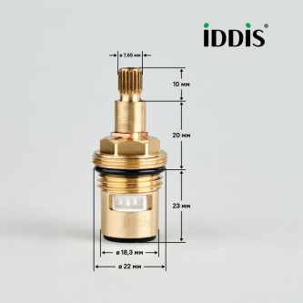 Кран-букса для смесителя IDDIS Optima Home 998CR531SM